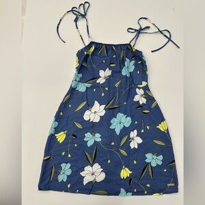 Hurley Blue Floral Dress